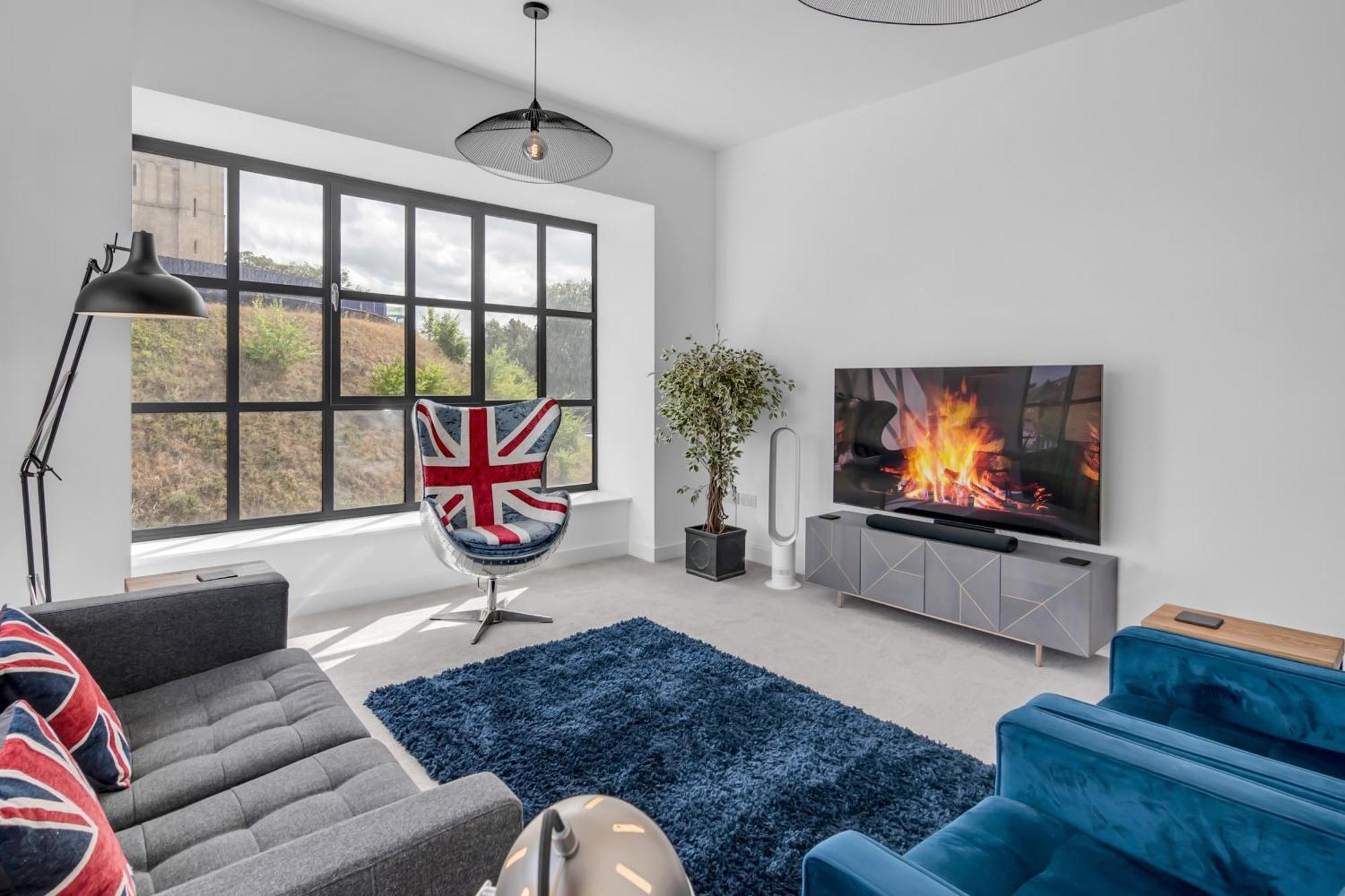 Furnished Modern Flat Overlooking Norwich Castle Exterior foto